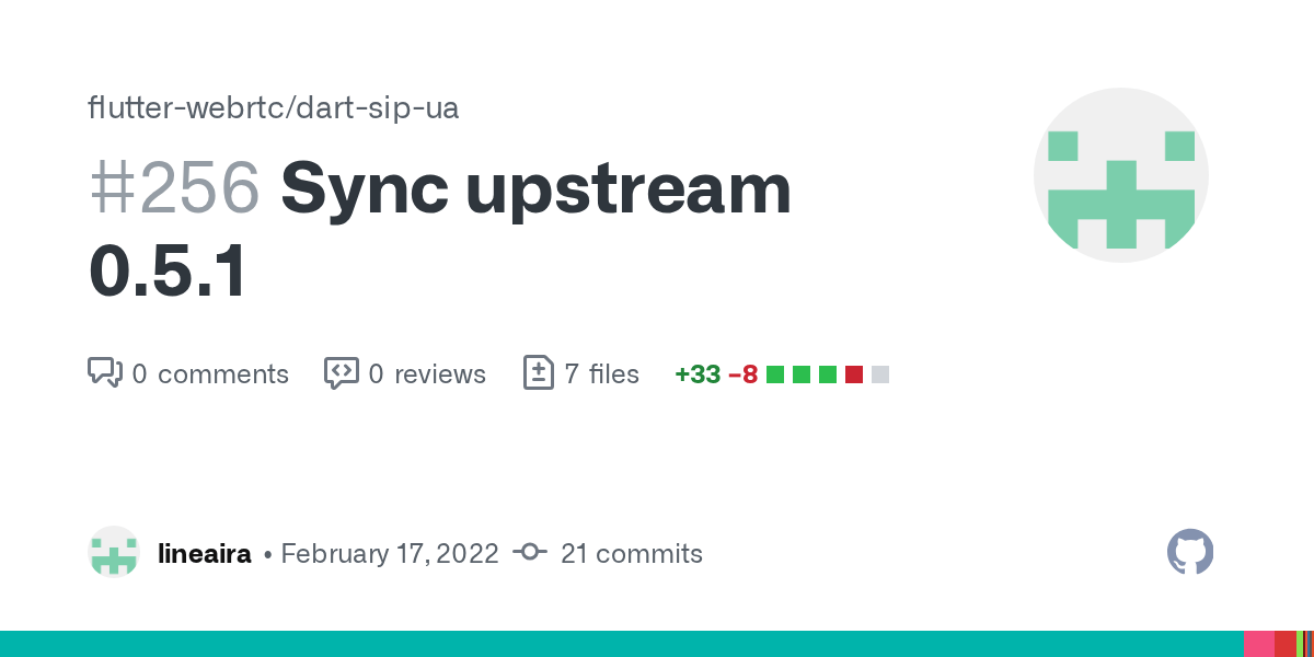 Sync upstream 0.5.1 by lineaira · Pull Request 256 · flutterwebrtc