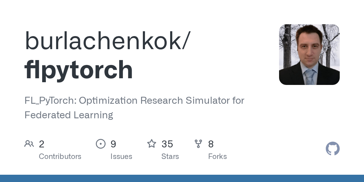 FL_PyTorch Optimization Research Simulator for Federated Learning is