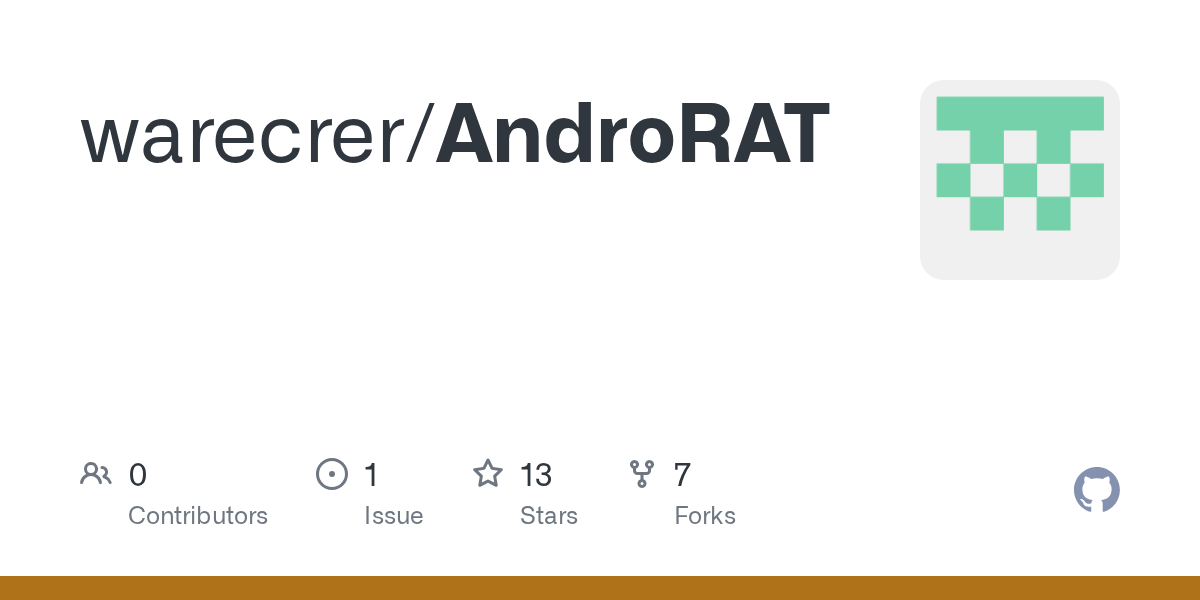 GitHub warecrer/AndroRAT