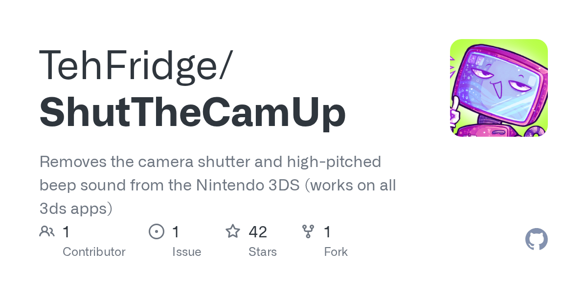 GitHub TehFridge/ShutTheCamUp Removes the camera shutter and high