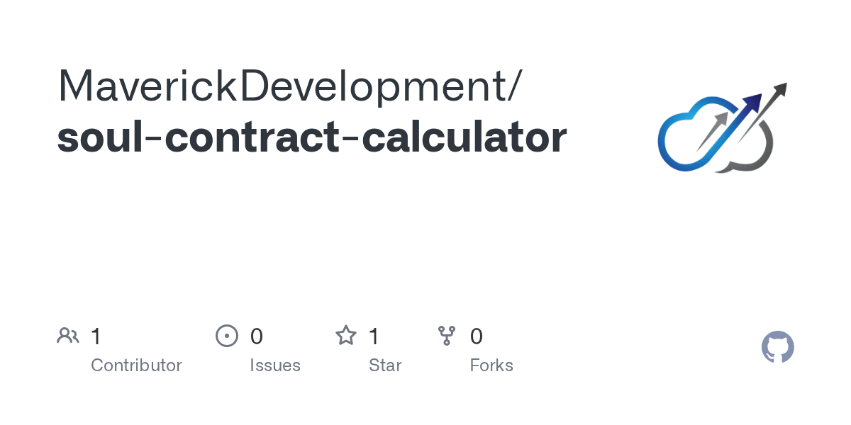 GitHub MaverickDevelopment/soulcontractcalculator