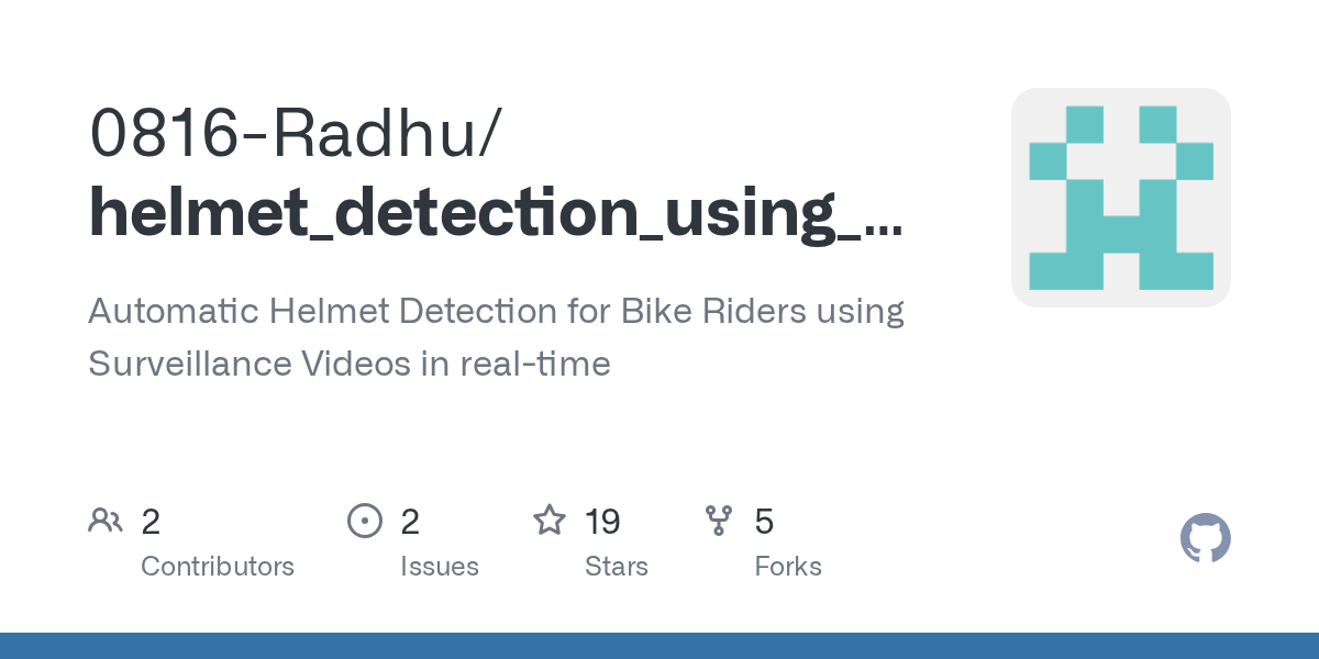 GitHub 0816Radhu/helmet_detection_using_machine_learning Automatic