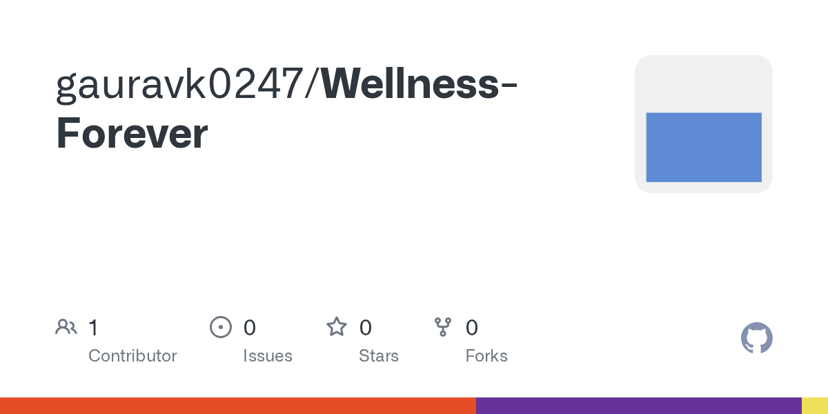 GitHub gauravk0247/WellnessForever