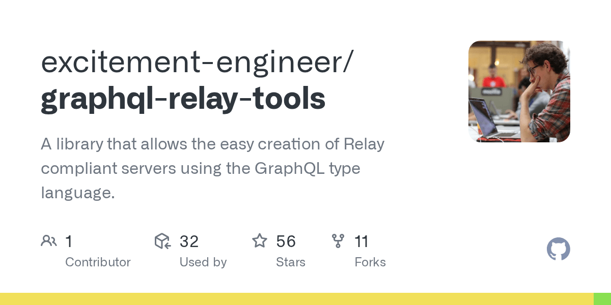 GitHub excitementengineer/graphqlrelaytools A library that allows