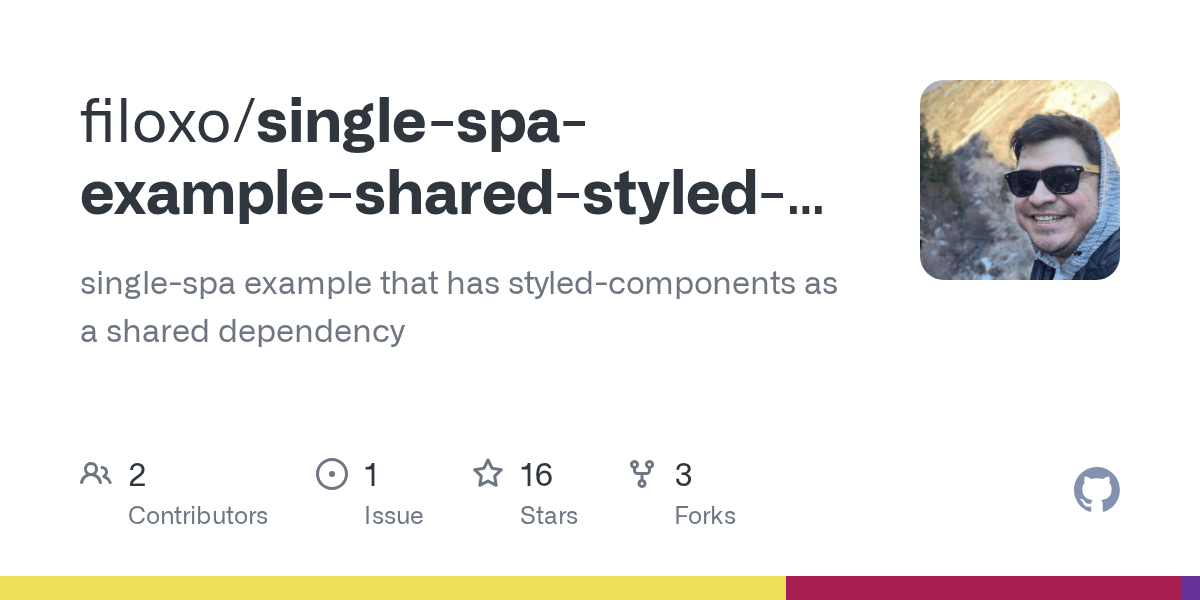 GitHub singlespa