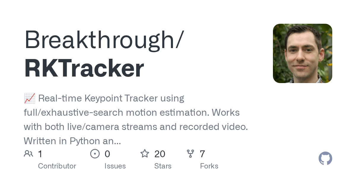 GitHub Breakthrough/RKTracker chart_with_upwards_trend Realtime
