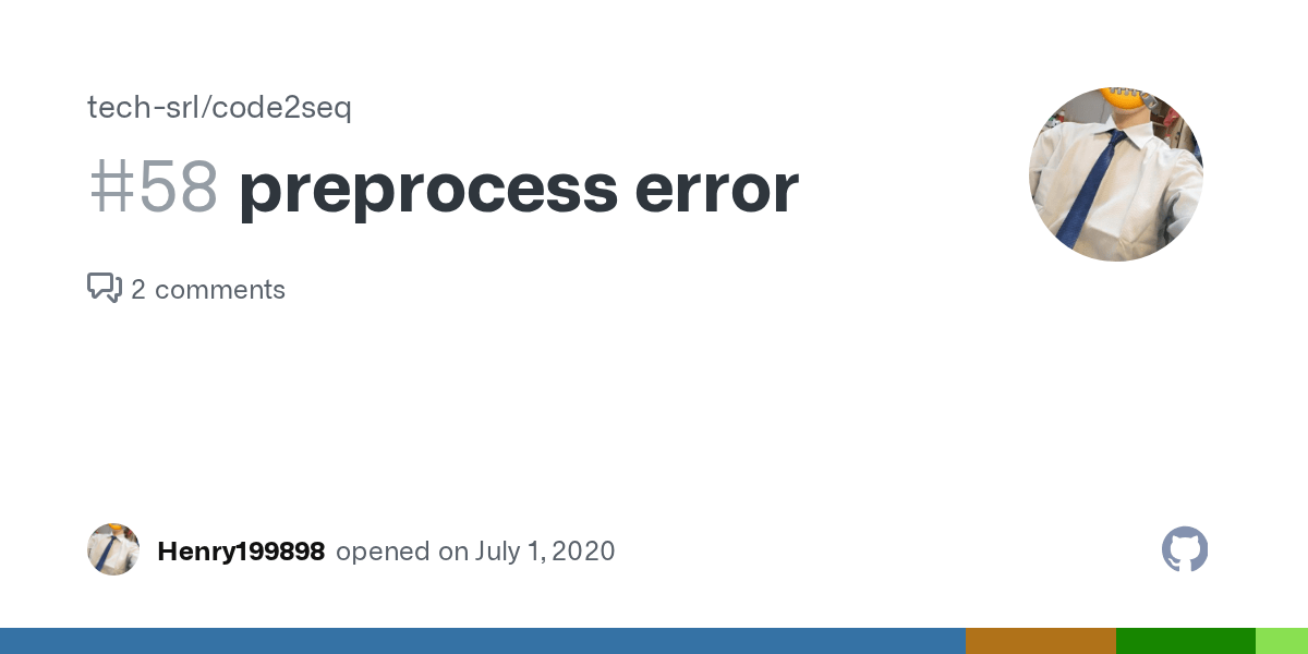 preprocess error · Issue 58 · techsrl/code2seq · GitHub