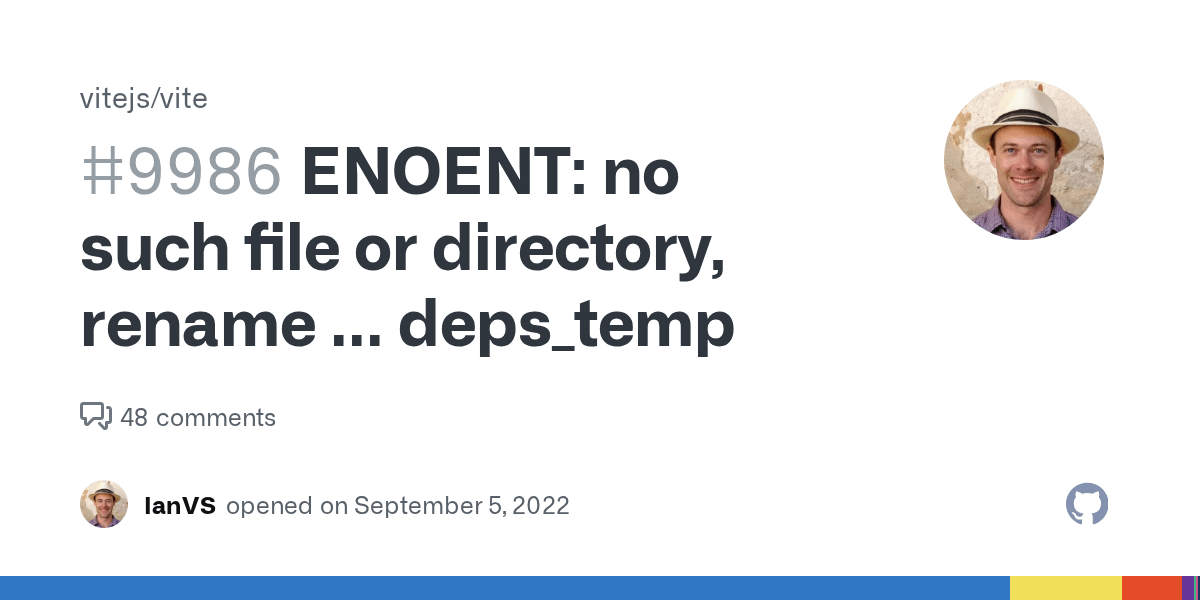 ENOENT no such file or directory, rename deps_temp · Issue 9986
