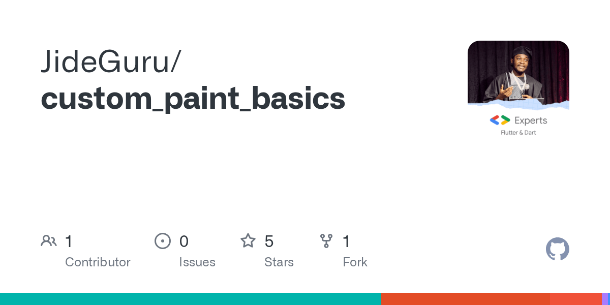 GitHub JideGuru/custom_paint_basics