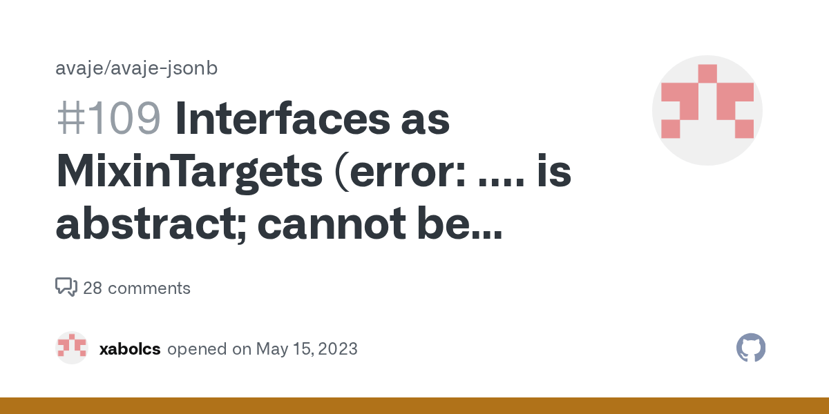 Interfaces as MixinTargets (error. is abstract; cannot be