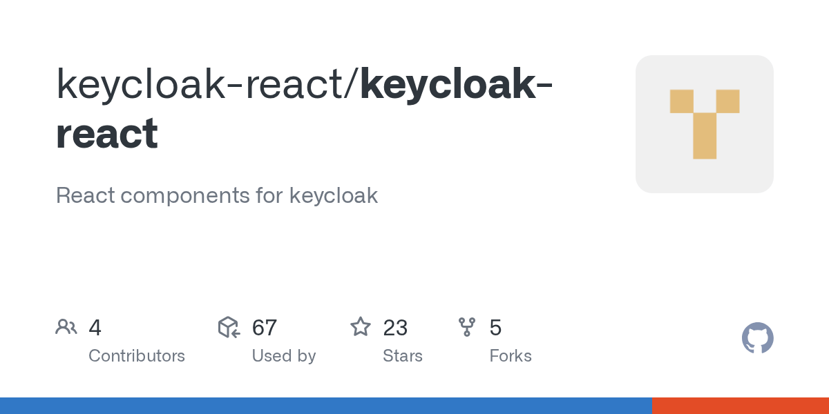 GitHub keycloakreact/keycloakreact React components for keycloak