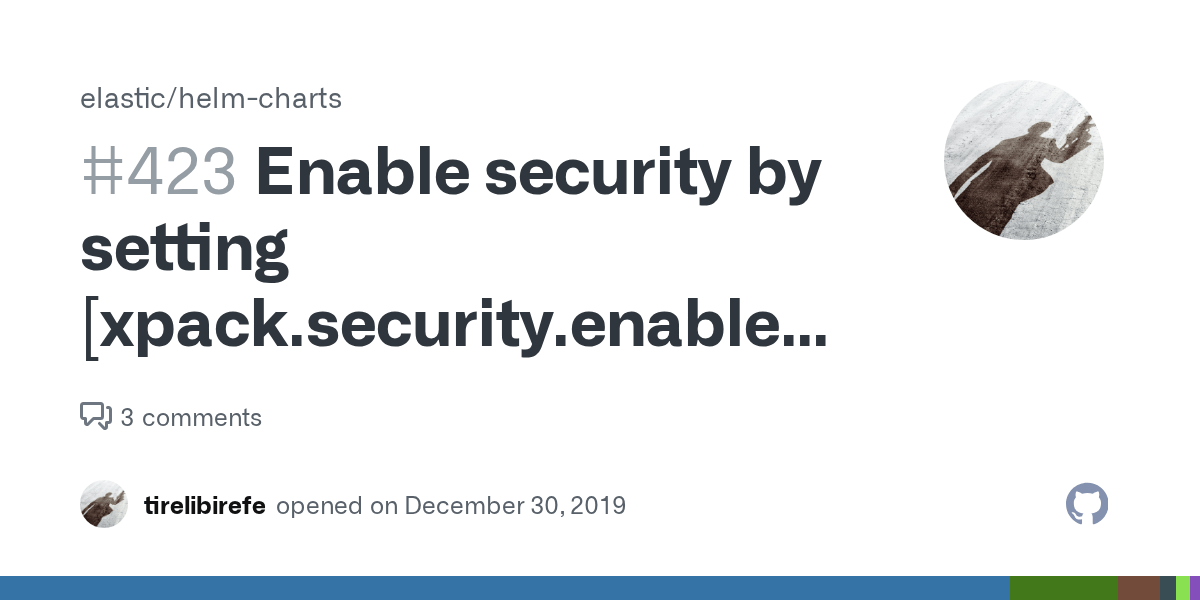 Enable security by setting [xpack.security.enabled] to [true] in the