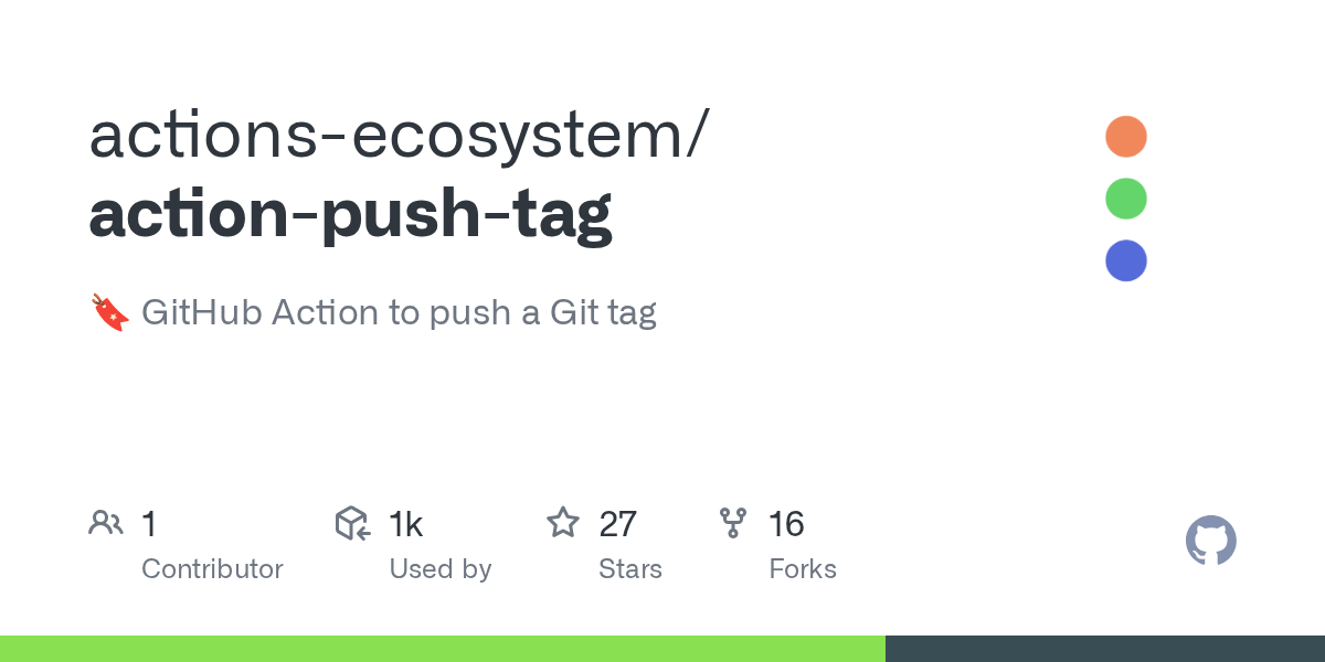 actionpushtag/Dockerfile at main · actionsecosystem/actionpushtag