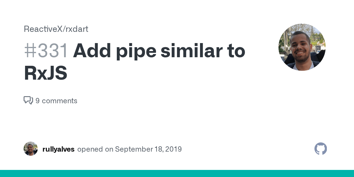 Add pipe similar to RxJS · Issue 331 · ReactiveX/rxdart · GitHub