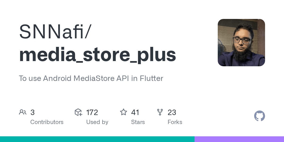 GitHub SNNafi/media_store_plus To use Android MediaStore API in Flutter