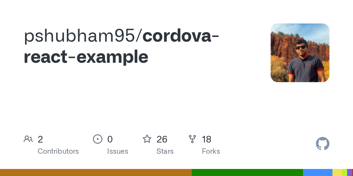 GitHub pshubham95/cordovareactexample