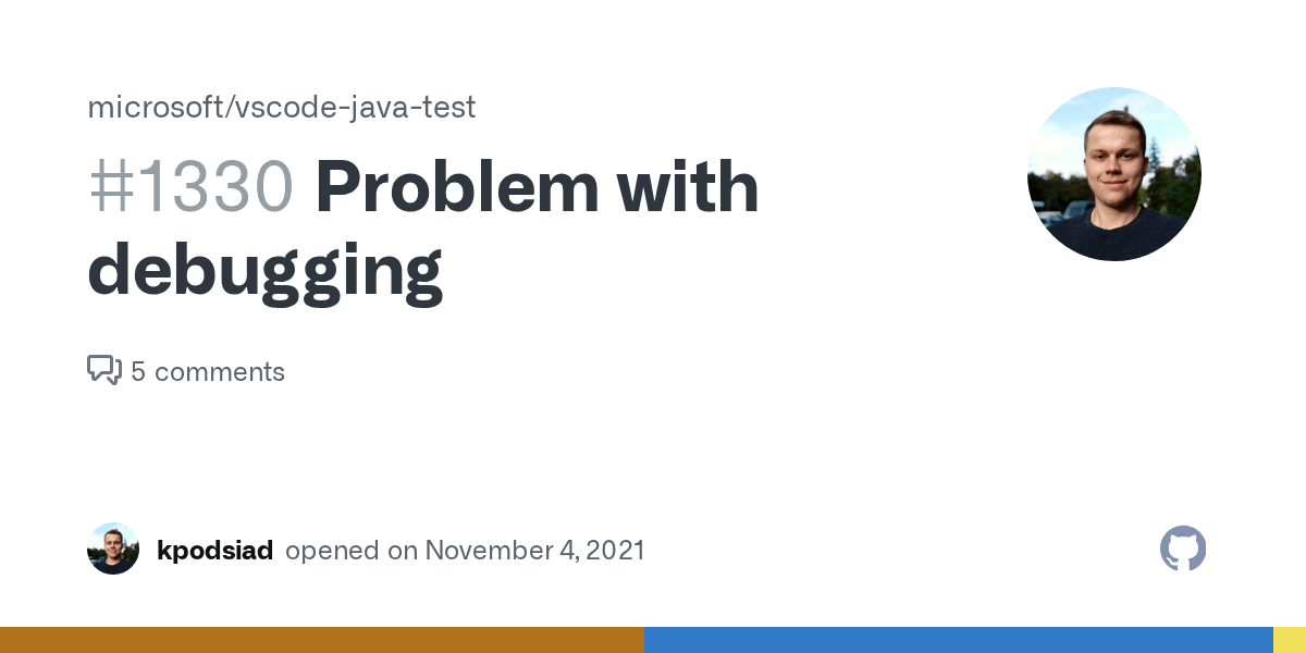 Problem with debugging · Issue 1330 · microsoft/vscodejavatest · GitHub