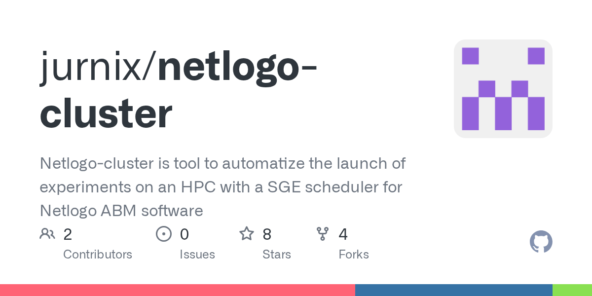 GitHub Netlogocluster is tool to automatize