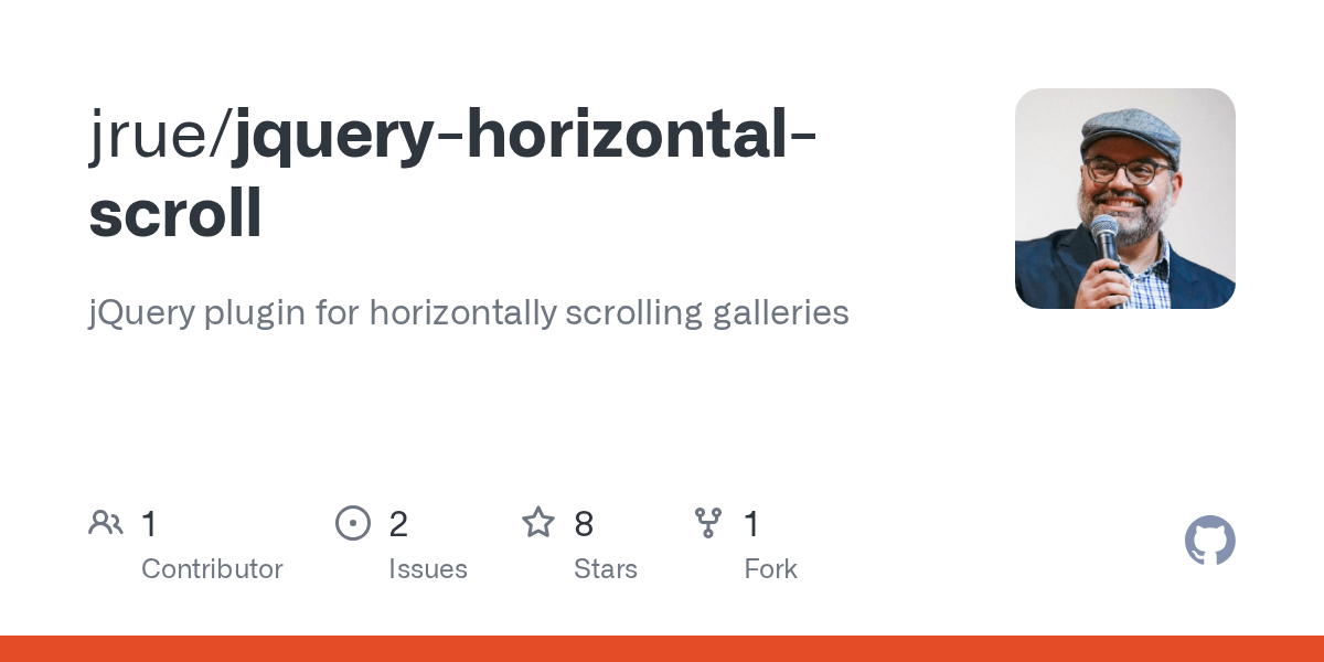 GitHub jrue/jqueryhorizontalscroll jQuery plugin for horizontally
