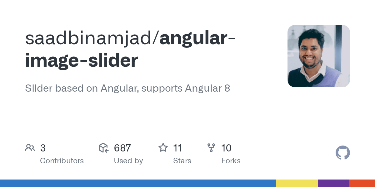 GitHub saadbinamjad/angularimageslider Slider based on Angular