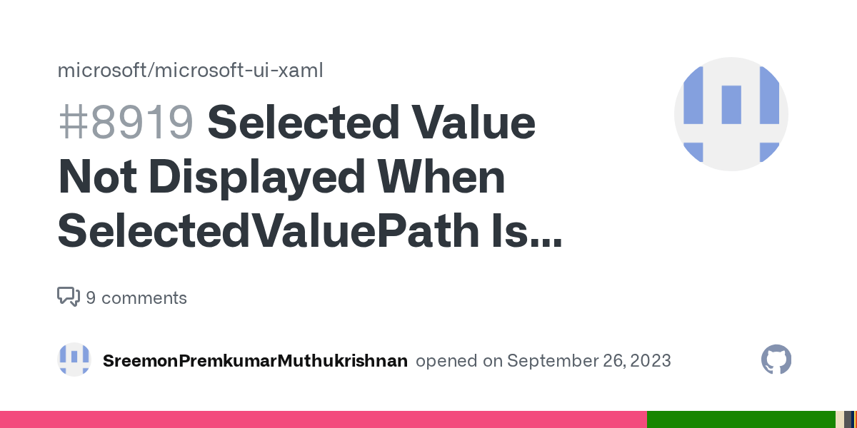 Selected Value Not Displayed When SelectedValuePath Is Set to an Enum