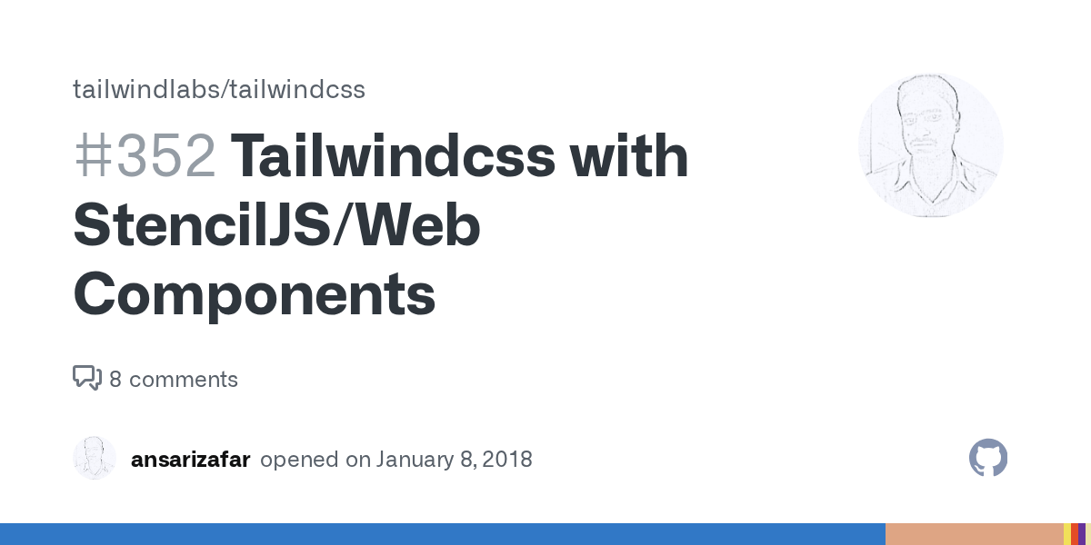 Tailwindcss with StencilJS/ Components · Issue 352 · tailwindlabs