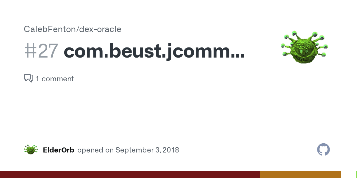 · Issue 27 · CalebFenton