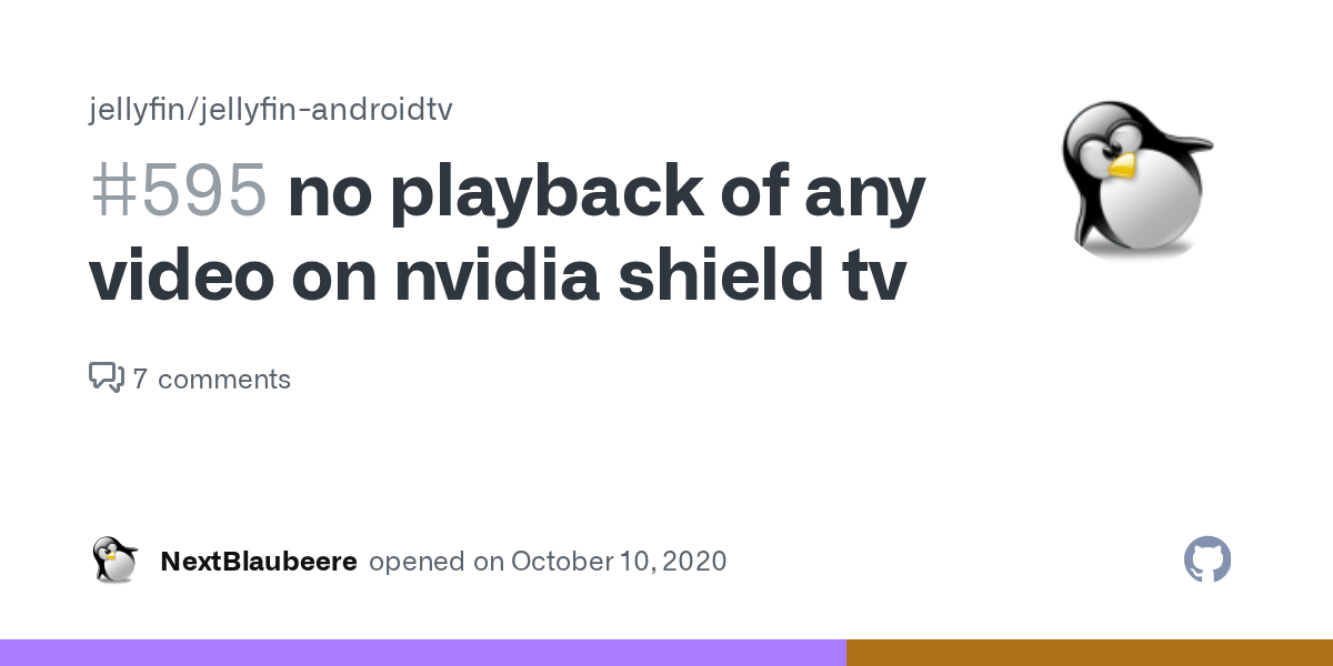no playback of any video on nvidia shield tv · Issue 595 · jellyfin/jellyfinandroidtv · GitHub