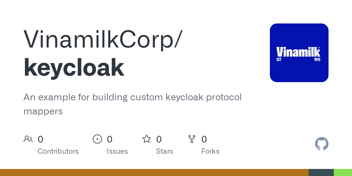 GitHub VinamilkCorp/keycloak An example for building custom keycloak
