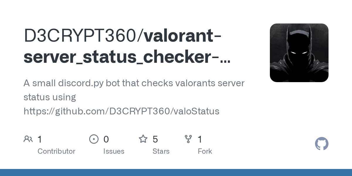 GitHub D3CRYPT360/valorantserver_status_checkerdiscord_bot A small