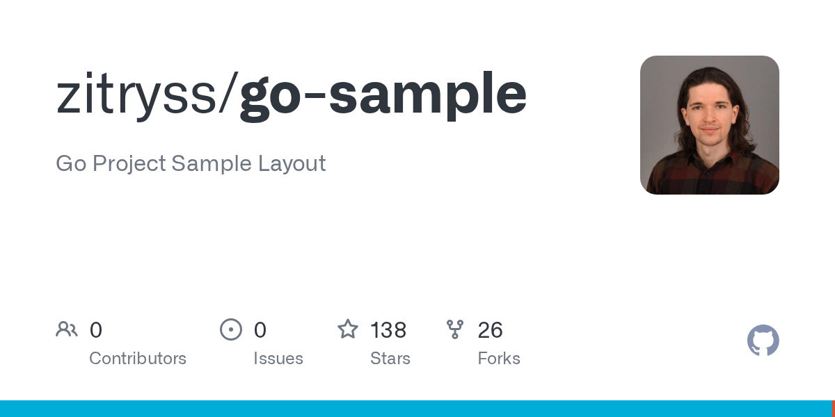 GitHub zitryss/gosample Go Project Sample Layout