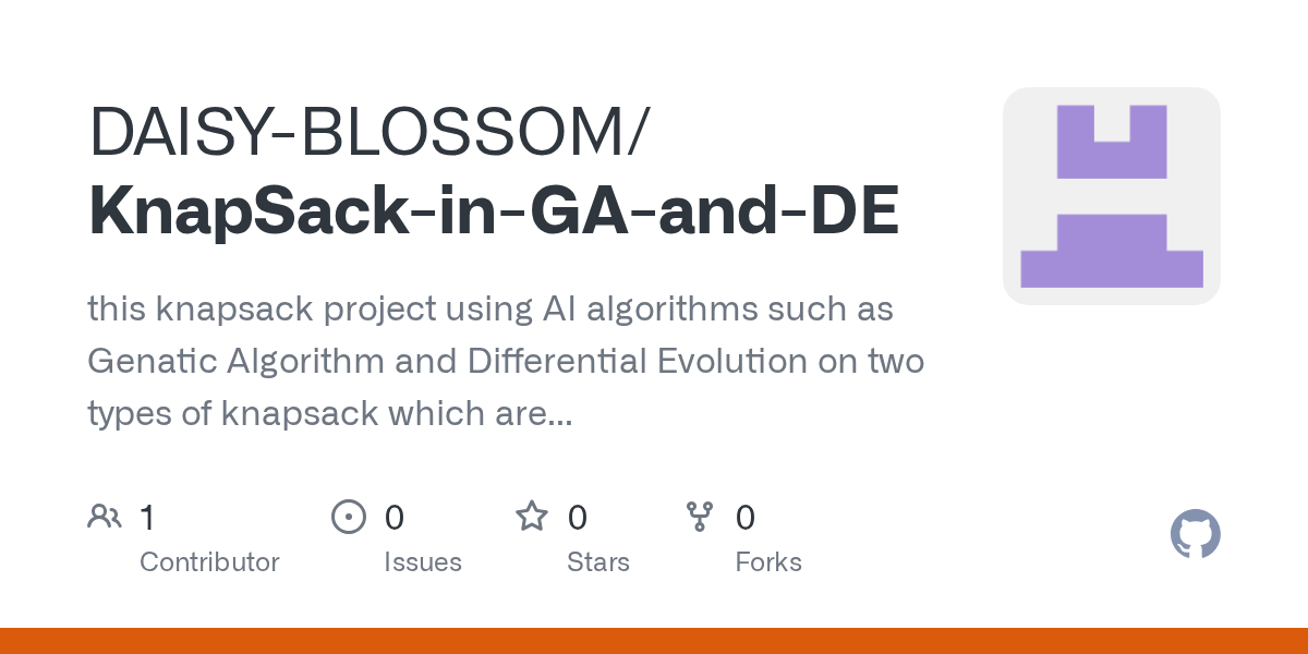 KnapSackinGAandDE/Knapsack 01 in Differential Evolution.ipynb at