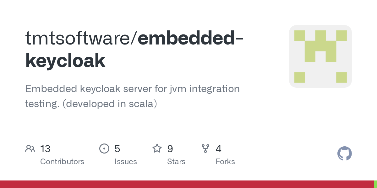 GitHub tmtsoftware/embeddedkeycloak Embedded keycloak server for