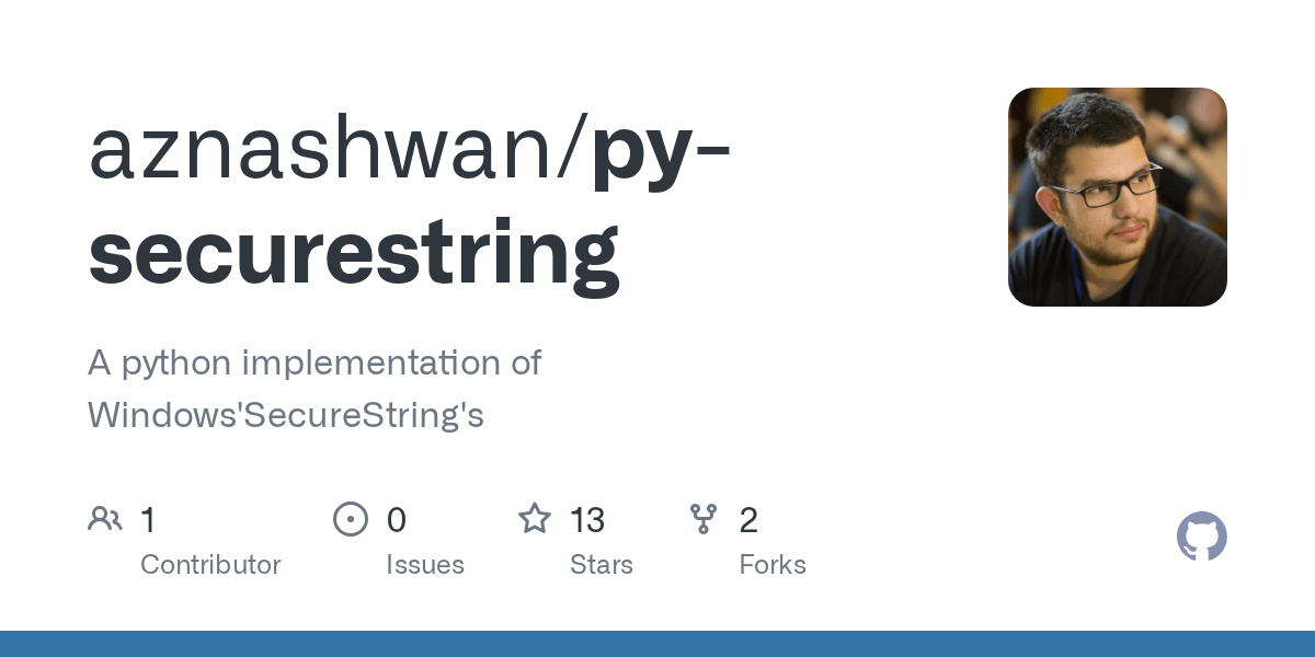 GitHub aznashwan/pysecurestring A python implementation of Windows