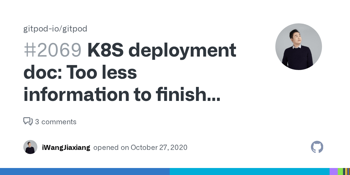 K8S deployment doc Too less information to finish helm value setting
