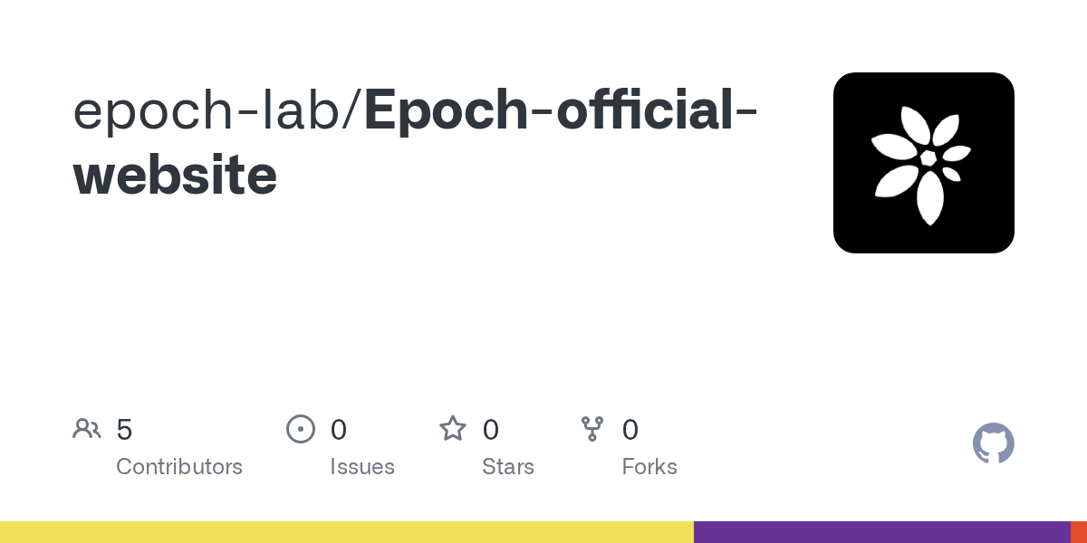 Epochofficialwebsite/src/pages at main · epochlab/Epochofficial