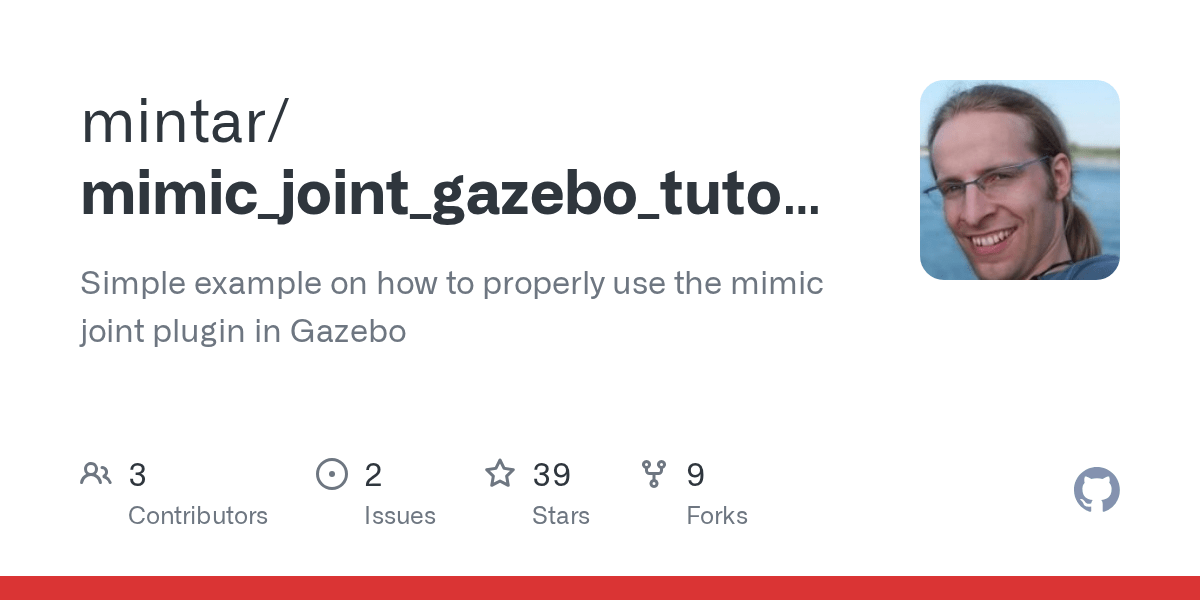 GitHub mintar/mimic_joint_gazebo_tutorial Simple example on how to
