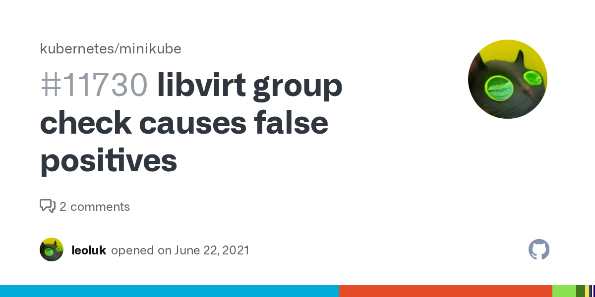 libvirt group check causes false positives · Issue 11730 ·