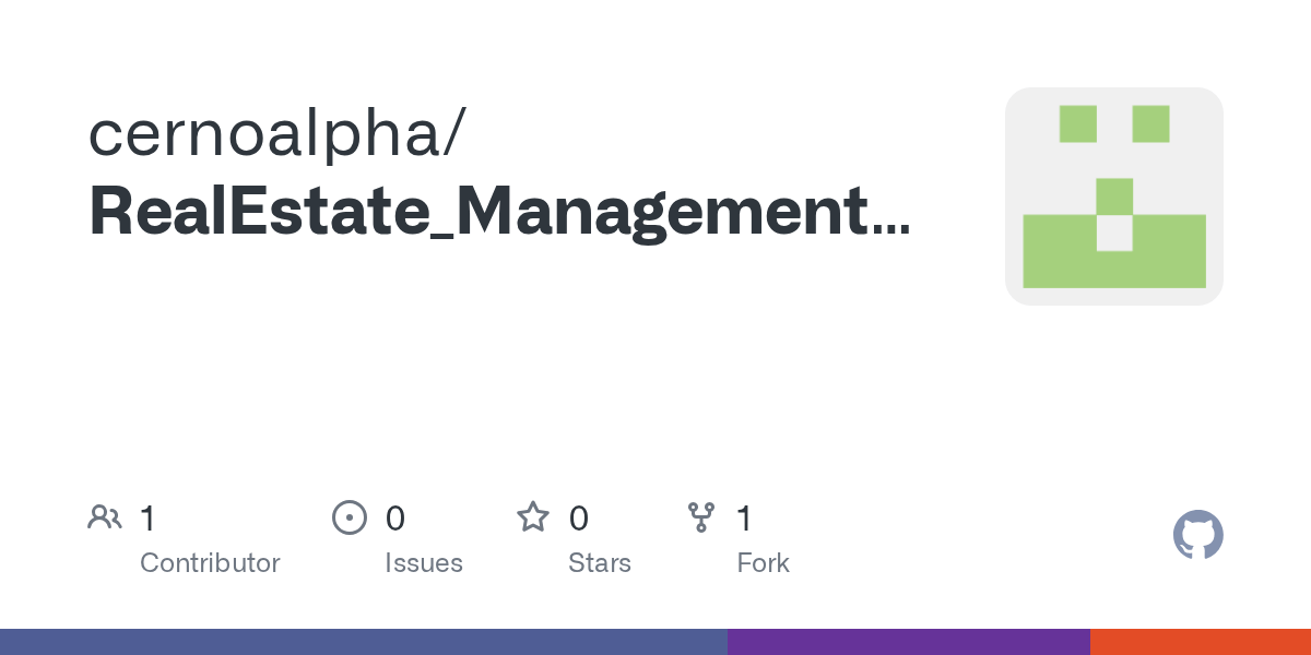 GitHub cernoalpha/RealEstate_Management_System