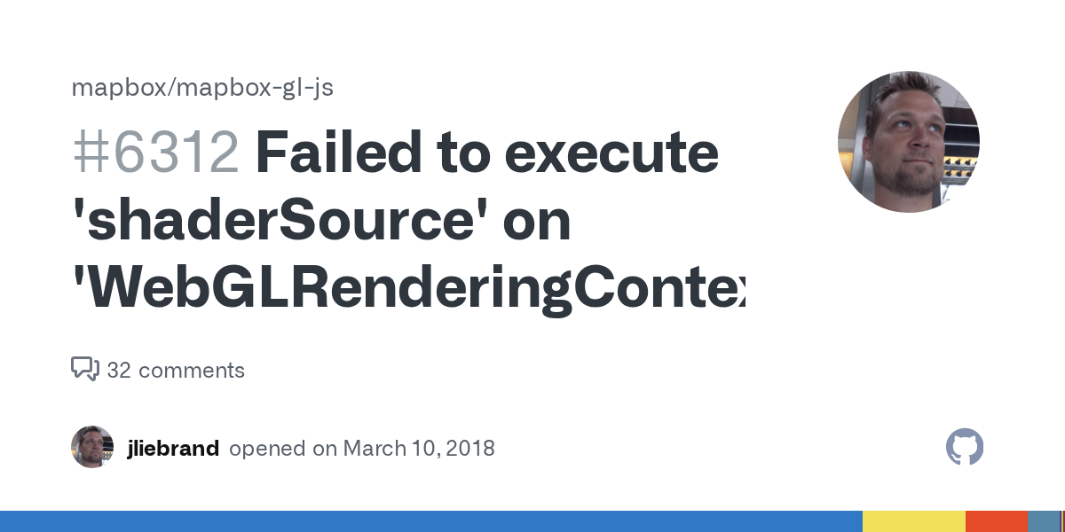 Failed to execute &lsquo;shaderSource&rsquo; on &lsquo;WebGLRenderingContext · Issue 