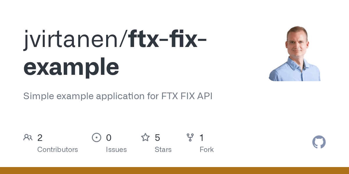 GitHub jvirtanen/ftxfixexample Simple example application for FTX