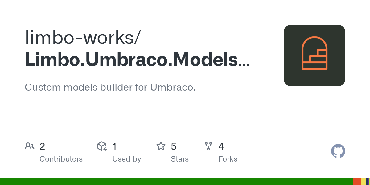 GitHub limboworks/Limbo.Umbraco.ModelsBuilder Custom models builder