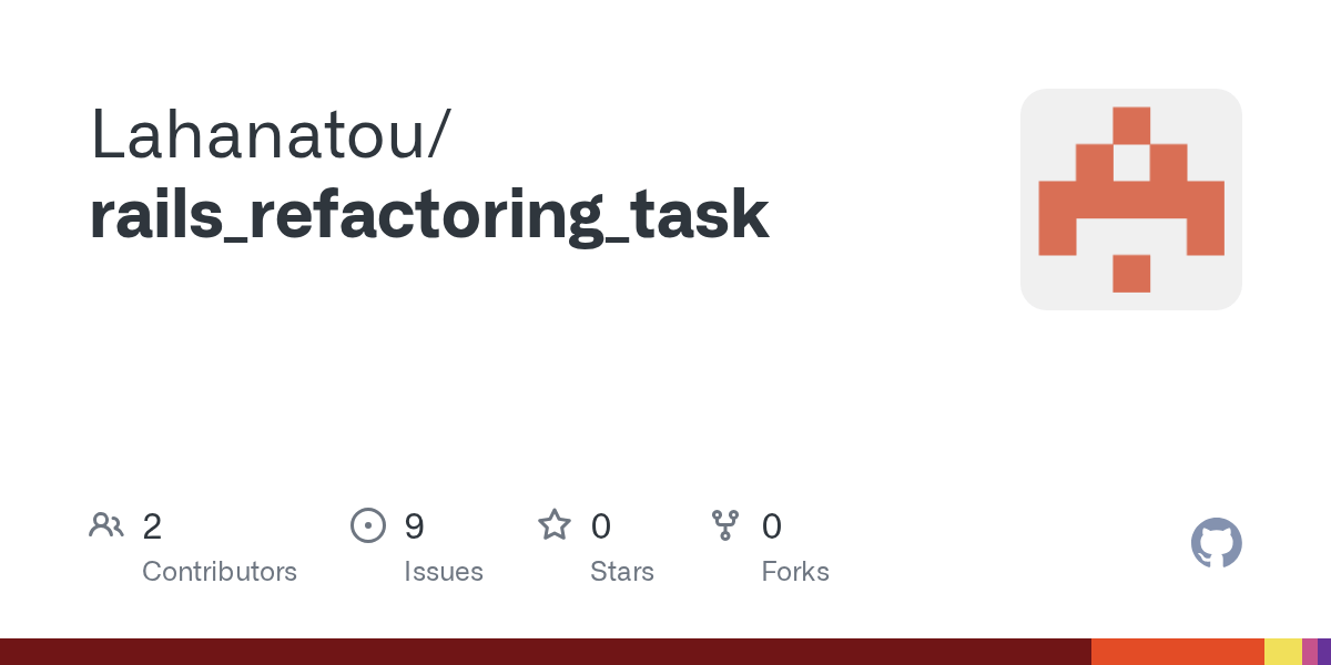 GitHub Lahanatou/rails_refactoring_task