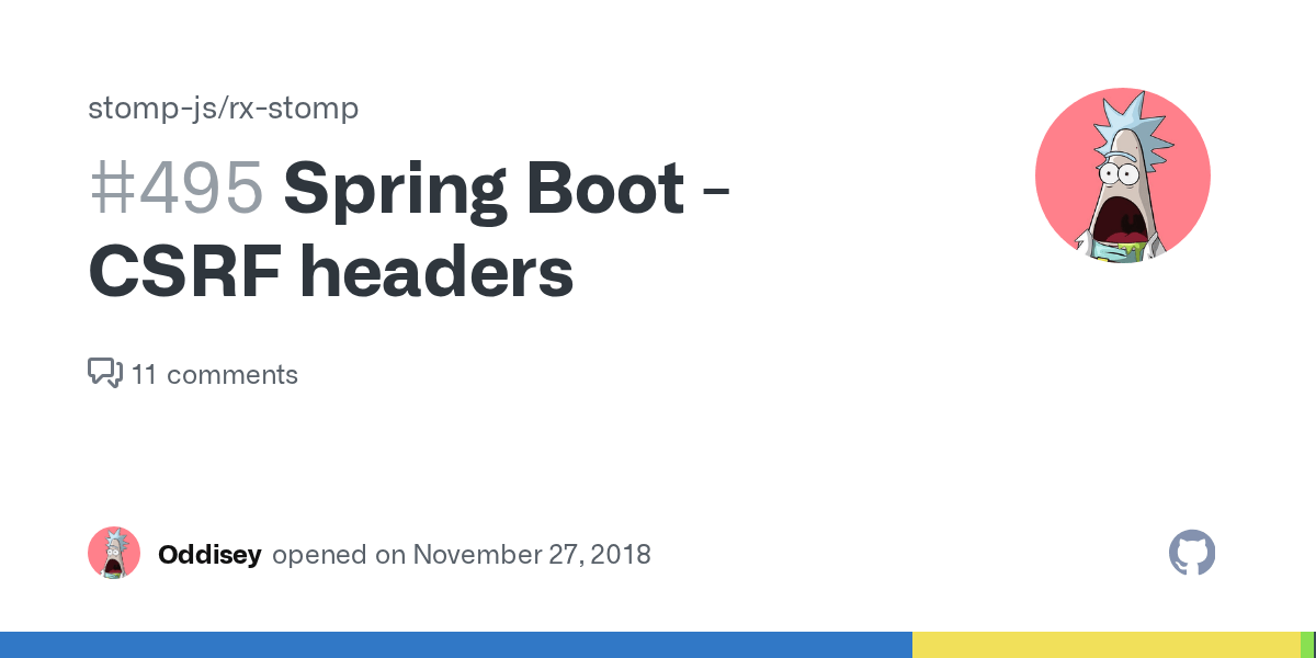 Spring Boot CSRF headers · Issue 495 · stompjs/rxstomp · GitHub