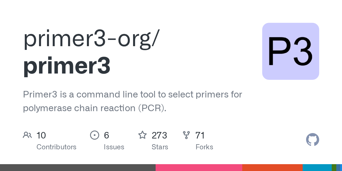 primer3/LICENSE at main · · GitHub