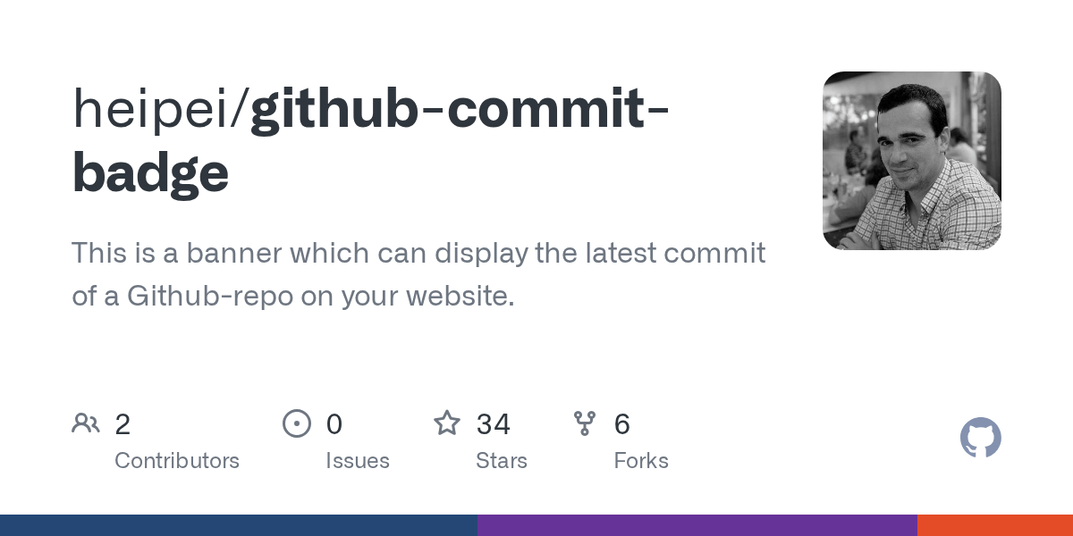 GitHub This is a banner which can display