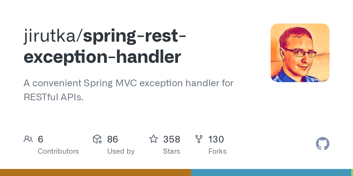 GitHub jirutka/springrestexceptionhandler A convenient Spring MVC