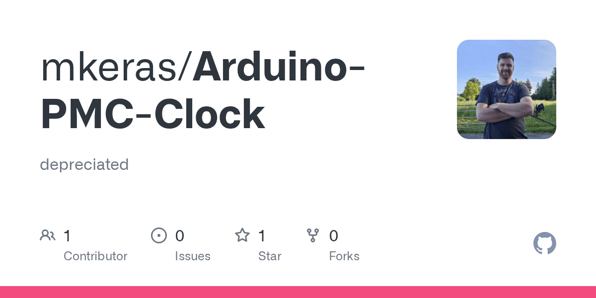 GitHub mkeras/ArduinoPMCClock Simple class for millisecond unix