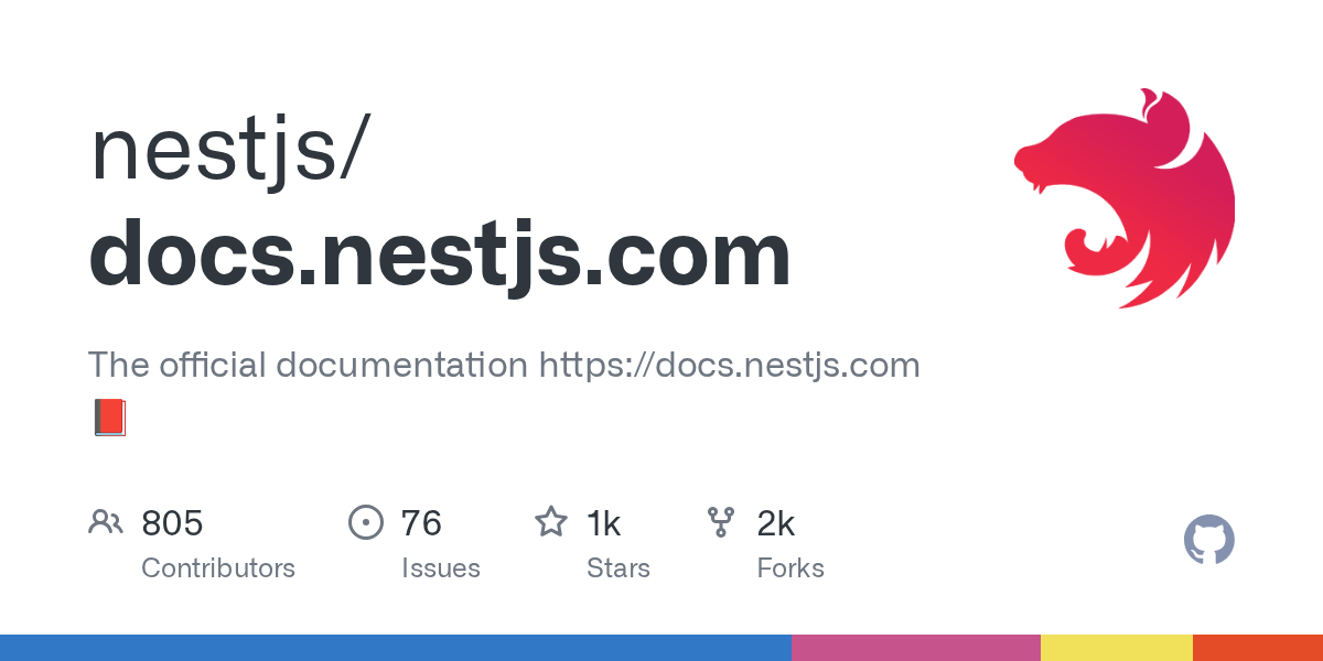 GitHub The official documentation https