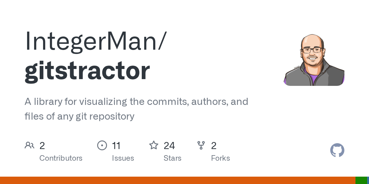 GitHub IntegerMan/gitstractor A library for visualizing the commits